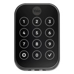 Yale Pro 2 Key Free Touchscreen Keypad Lock with Z-Wave Plus, Black Suede